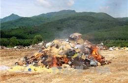 Quảng Ngãi: Nguy cơ ô nhiễm môi trường do bãi xử lý rác quá tải 